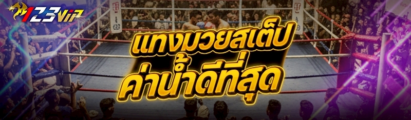 แทงมวยสเต็ป ค่าน้ำดีที่สุด